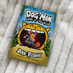 Dog Man: Lord of the Fleas by Dav Pilkey (Hardcover)